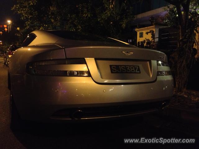 Aston Martin DB9 spotted in Singapore, Singapore