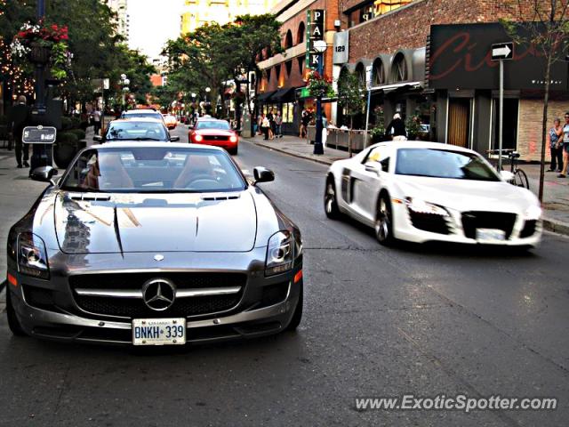 Mercedes SLS AMG spotted in Toronto, Canada