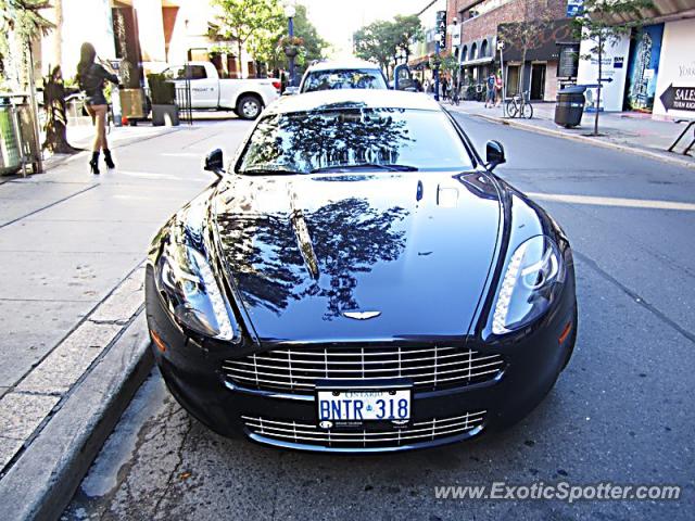 Aston Martin Rapide spotted in Toronto, Canada