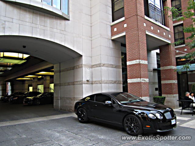 Bentley Continental spotted in Toronto, Canada