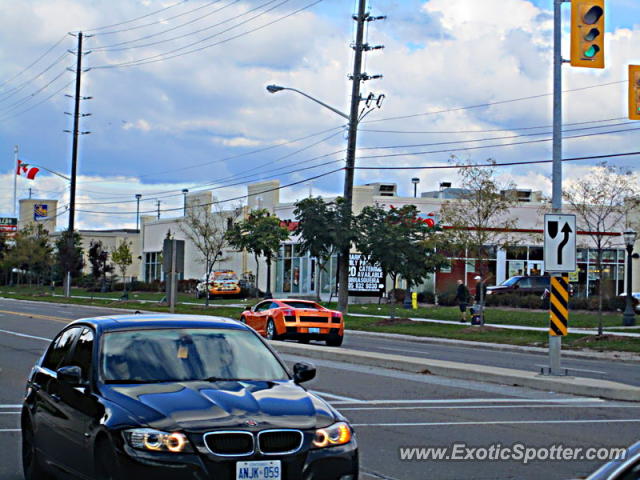 Lamborghini Gallardo spotted in Vaughan, Canada