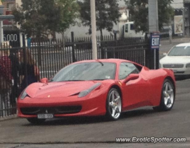 Ferrari 458 Italia spotted in Melbourne, Australia