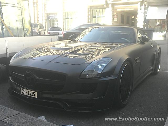 Mercedes SLS AMG spotted in Zurich, Switzerland