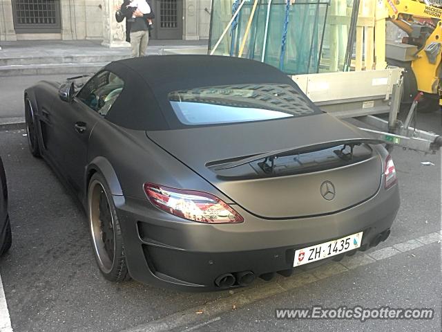 Mercedes SLS AMG spotted in Zurich, Switzerland