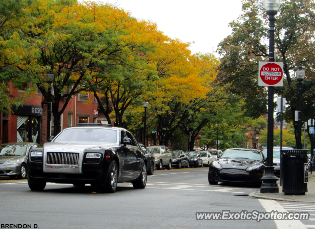 Rolls Royce Ghost spotted in Boston, Massachusetts