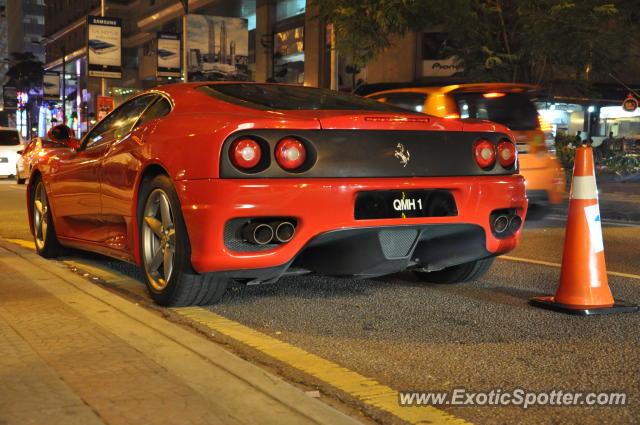 Ferrari 360 Modena spotted in KLCC Twin Tower, Malaysia