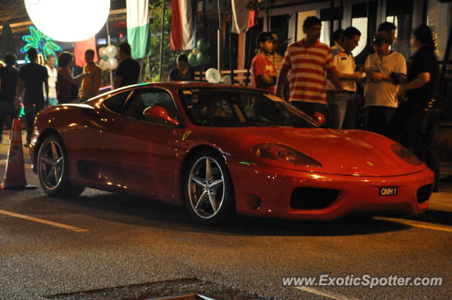 Ferrari 360 Modena spotted in KLCC Twin Tower, Malaysia