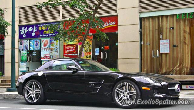 Mercedes SLS AMG spotted in Manila, Philippines