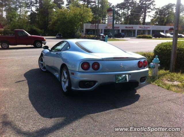 Ferrari 360 Modena spotted in Wilmington, North Carolina