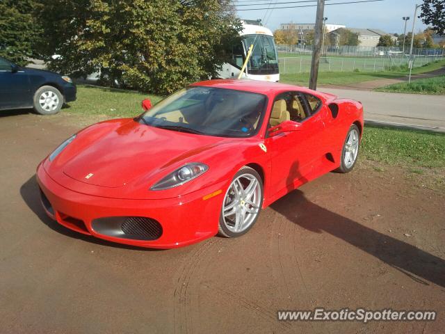 Ferrari F430 spotted in Sackville, NB, Canada