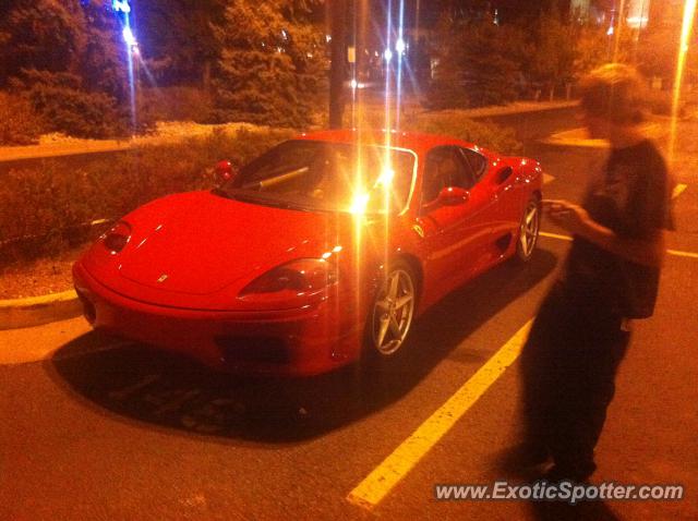 Ferrari 360 Modena spotted in Denver, Colorado