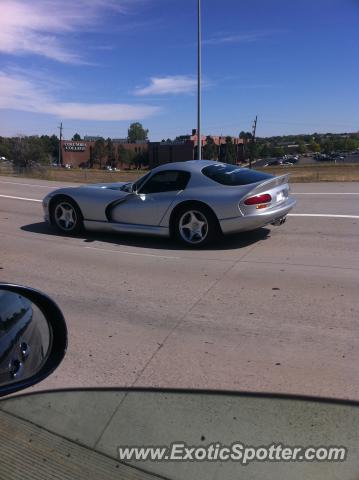 Dodge Viper spotted in Denver, Colorado