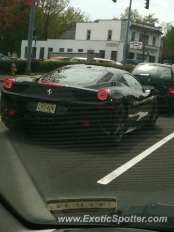 Ferrari 458 Italia spotted in Greenwich, Connecticut