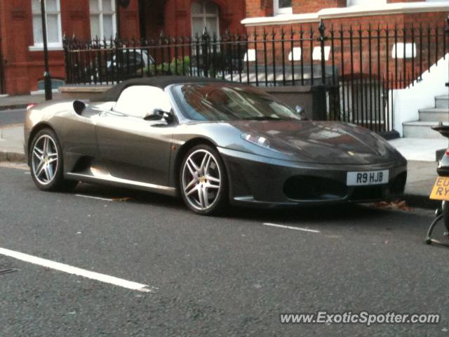 Ferrari F430 spotted in London, United Kingdom