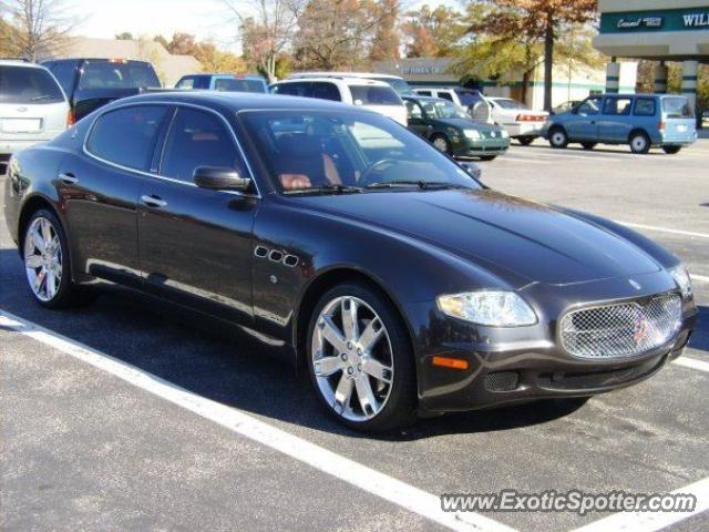 Maserati Quattroporte spotted in Raleigh NC, North Carolina