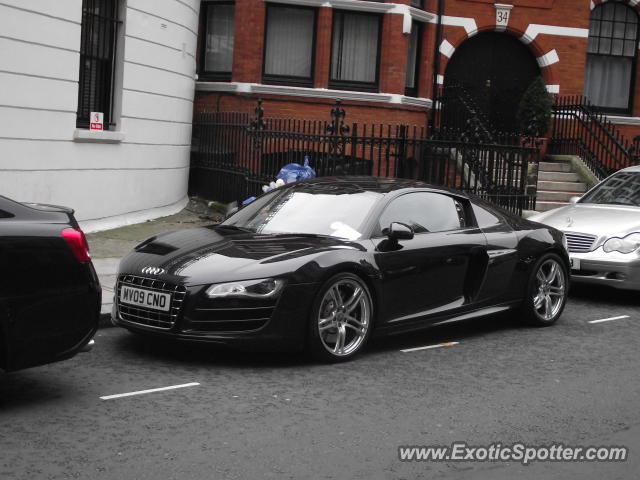 Audi R8 spotted in London, United Kingdom