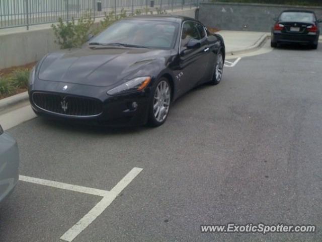 Maserati GranTurismo spotted in Raleigh, North Carolina