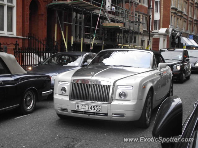 Rolls Royce Phantom spotted in London, United Kingdom