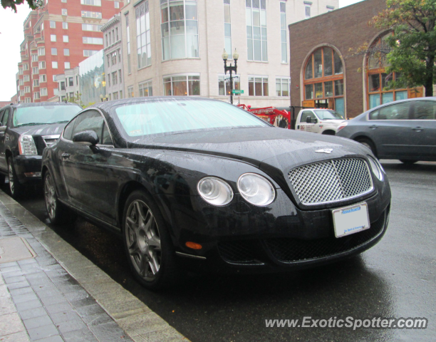 Bentley Continental spotted in Boston, Massachusetts