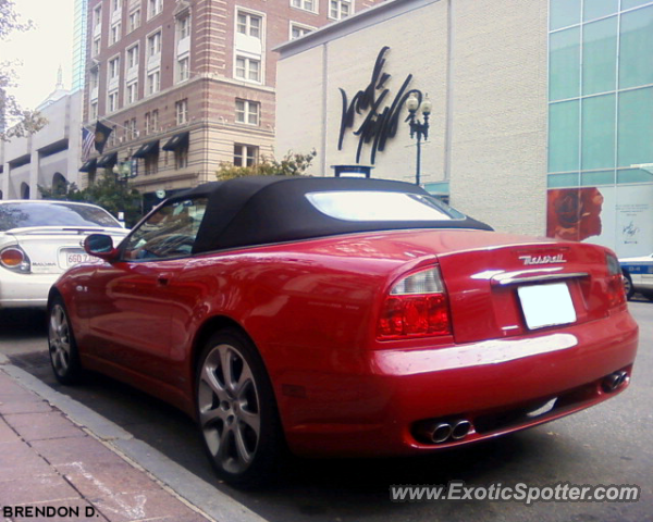 Maserati Gransport spotted in Boston, Massachusetts