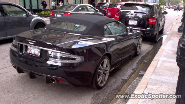 Aston Martin DBS spotted in Chicago, Illinois