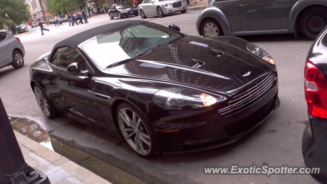 Aston Martin DBS spotted in Chicago, Illinois