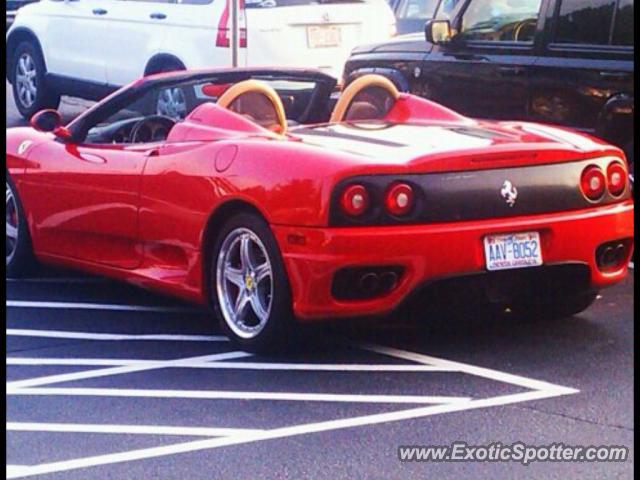 Ferrari 360 Modena spotted in Cary, North Carolina