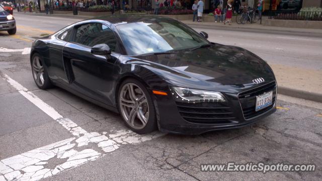 Audi R8 spotted in Chicago, Illinois