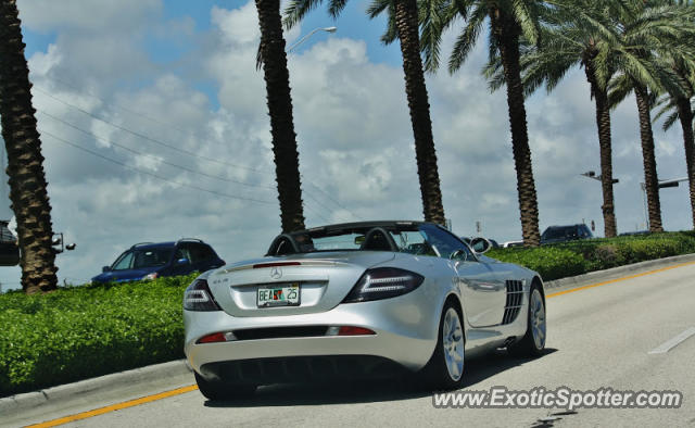 Mercedes SLR spotted in Miami, Florida