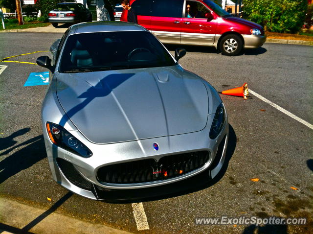 Maserati GranTurismo spotted in Norcross, Georgia