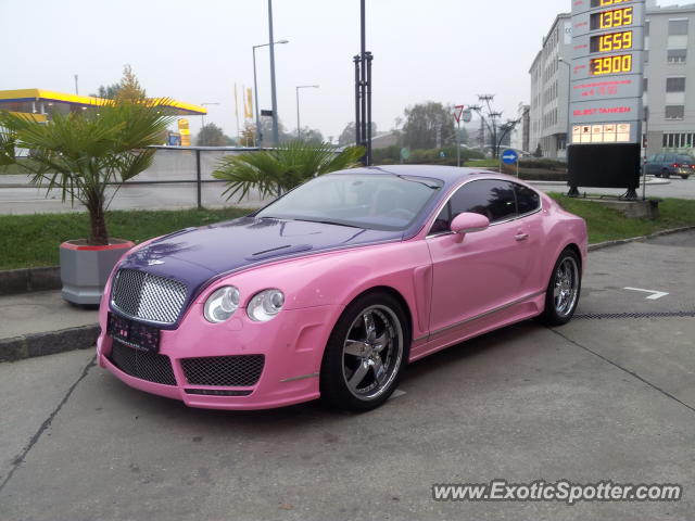 Bentley Continental spotted in Vienna, Austria