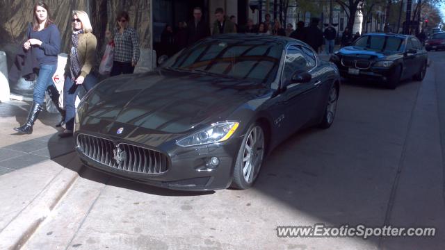 Maserati GranTurismo spotted in Chicago, Illinois