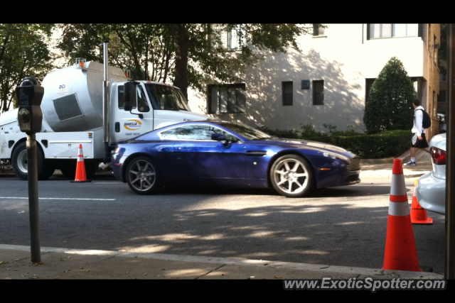 Aston Martin Vantage spotted in D.C., Washington