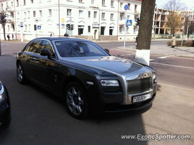Rolls Royce Ghost spotted in Minsk, Belarus