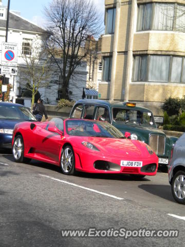 Ferrari F430 spotted in London, United Kingdom