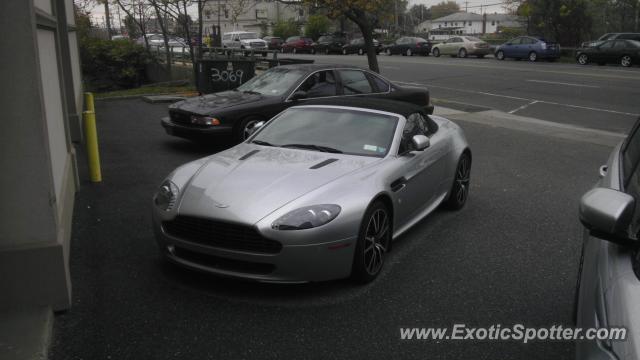 Aston Martin Vantage spotted in Oceanside, New York