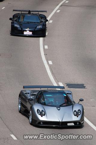 Pagani Zonda spotted in Hong Kong, China