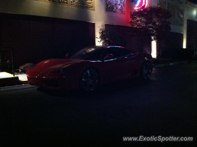 Ferrari 360 Modena spotted in Indianapolis, Indiana