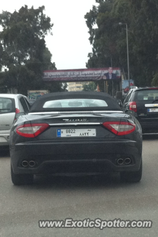 Maserati GranTurismo spotted in Beirut, Lebanon