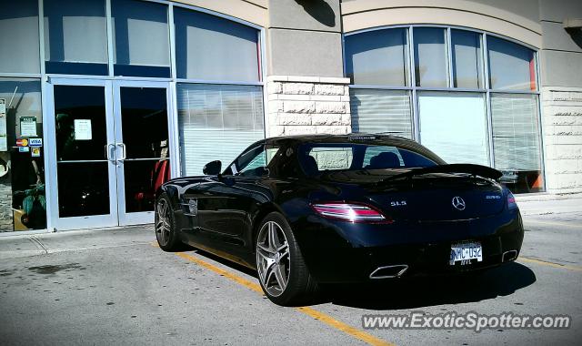 Mercedes SLS AMG spotted in London, Ontario, Canada