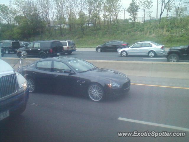 Maserati Quattroporte spotted in Chicago, Illinois