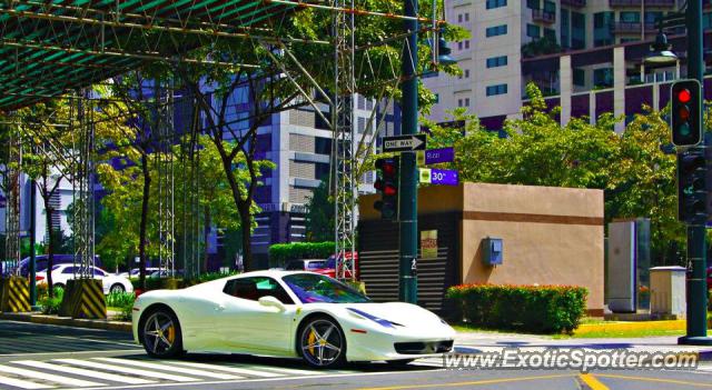 Ferrari 458 Italia spotted in Manila, Philippines