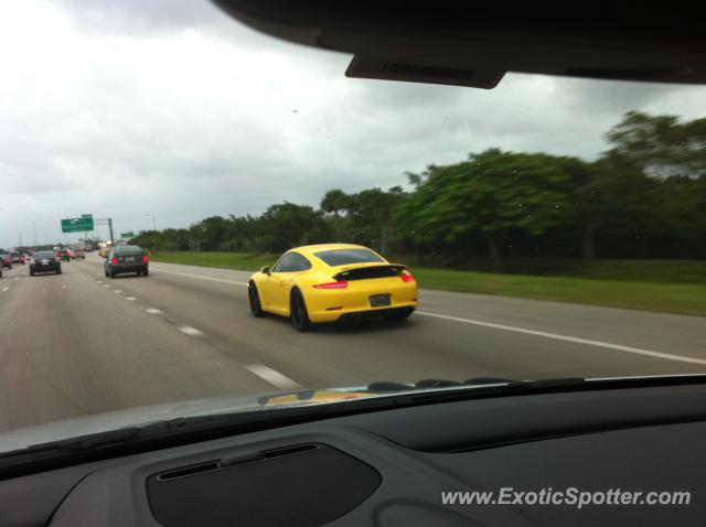 Porsche 911 spotted in Fort Lauderdale, Florida