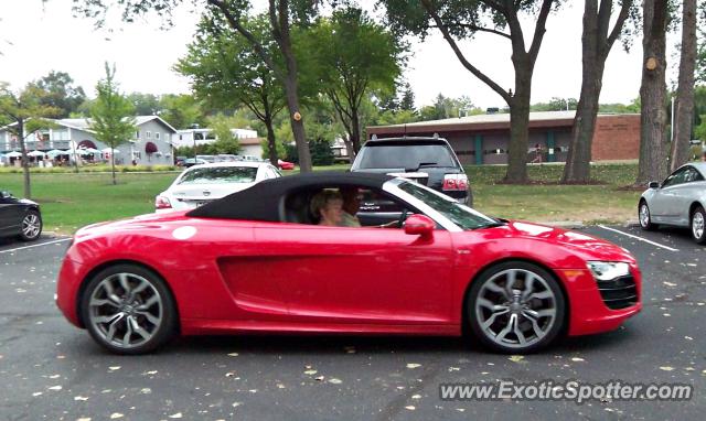 Audi R8 spotted in Lake Geneva, Wisconsin