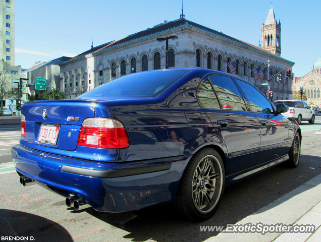 BMW M5 spotted in Boston, Massachusetts