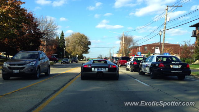 Lamborghini Murcielago spotted in Hickory Hills, Illinois