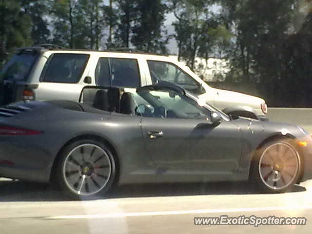 Porsche 911 spotted in Fontana, California