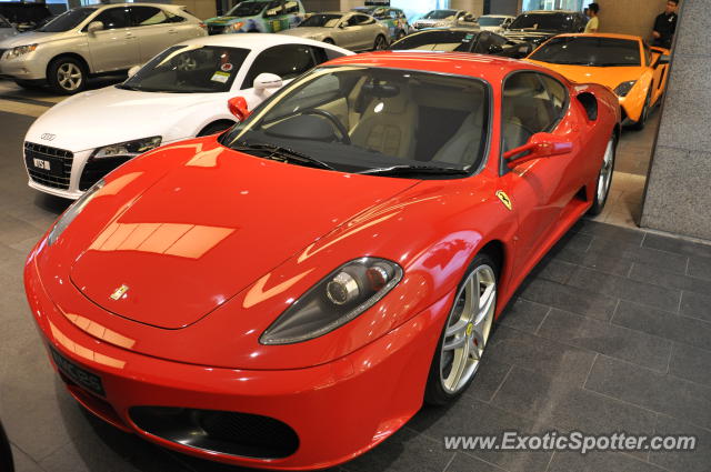 Ferrari F430 spotted in Bukit Bintang KL, Malaysia