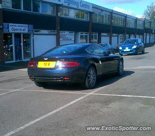 Aston Martin DB9 spotted in Braintree, United Kingdom