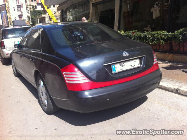 Mercedes Maybach spotted in Beirut, Lebanon